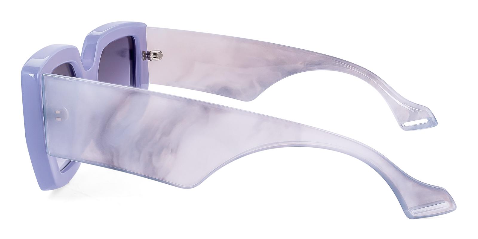 Vien Purple Acetate Sunglasses , UniversalBridgeFit Frames from ABBE Glasses