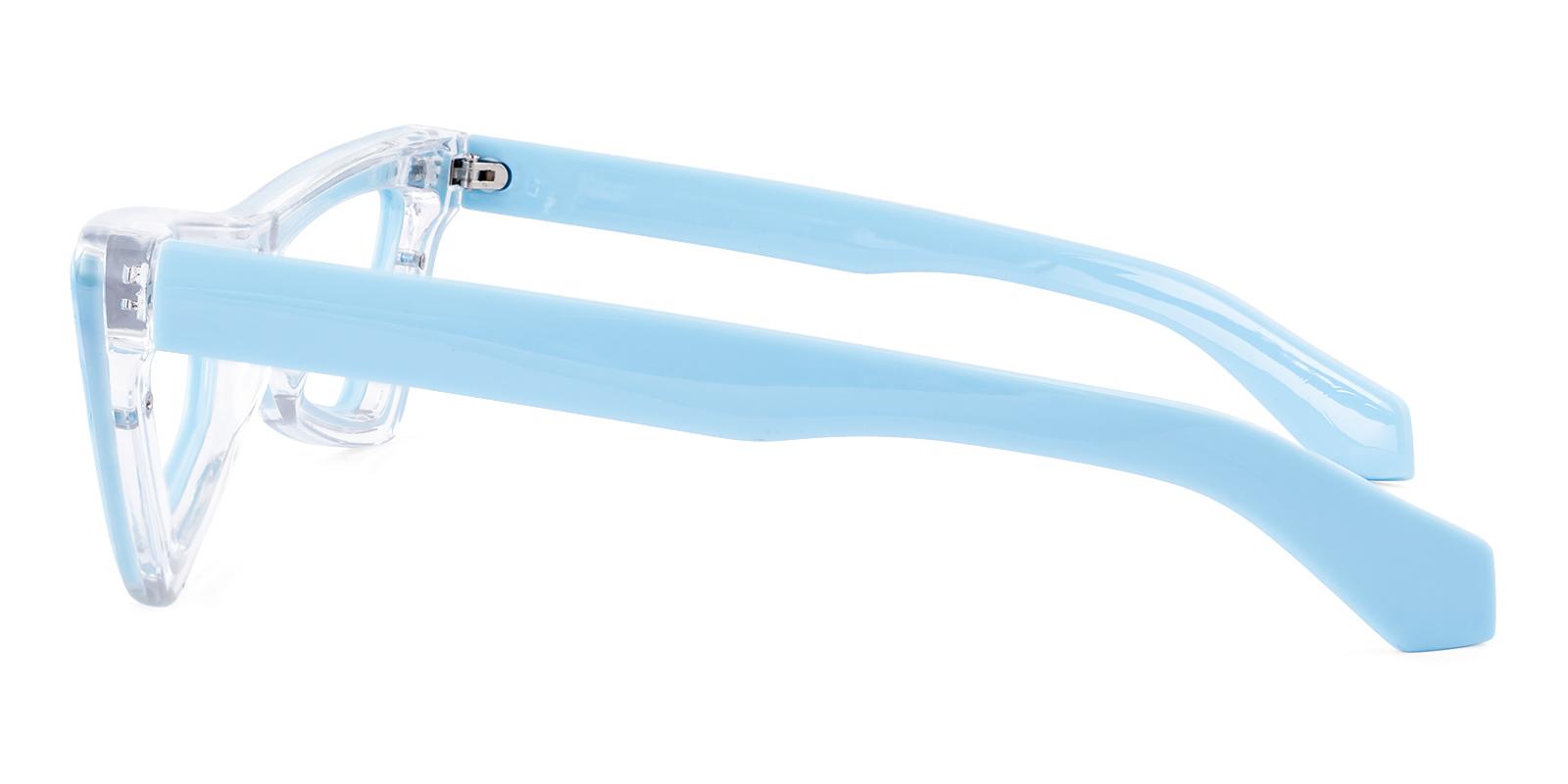 Alleloory Blue Acetate Eyeglasses , UniversalBridgeFit Frames from ABBE Glasses