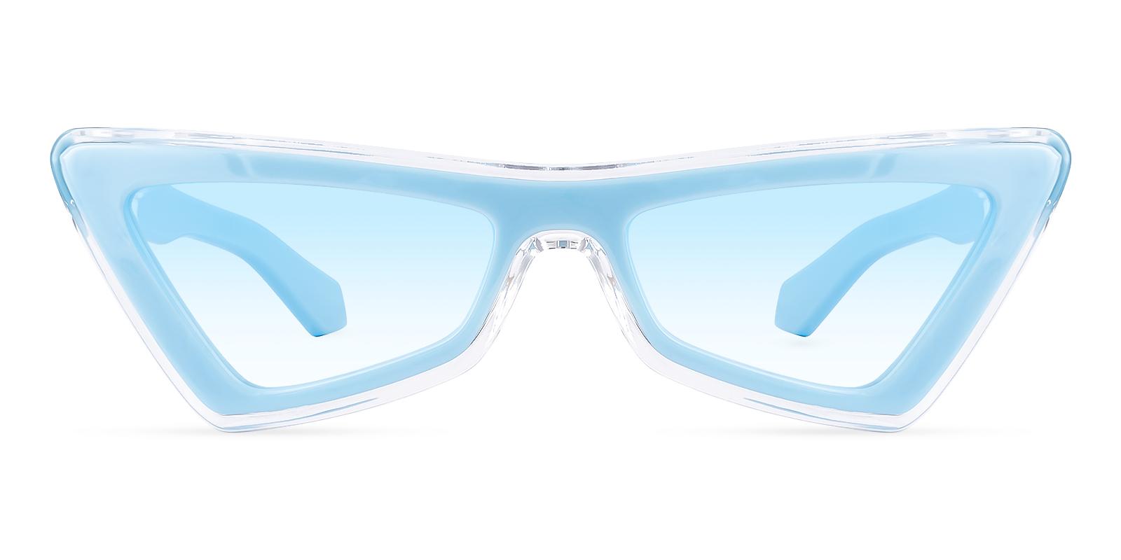 Insulic Blue Acetate Sunglasses , UniversalBridgeFit Frames from ABBE Glasses
