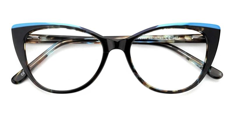 Pluist Blue  Frames from ABBE Glasses