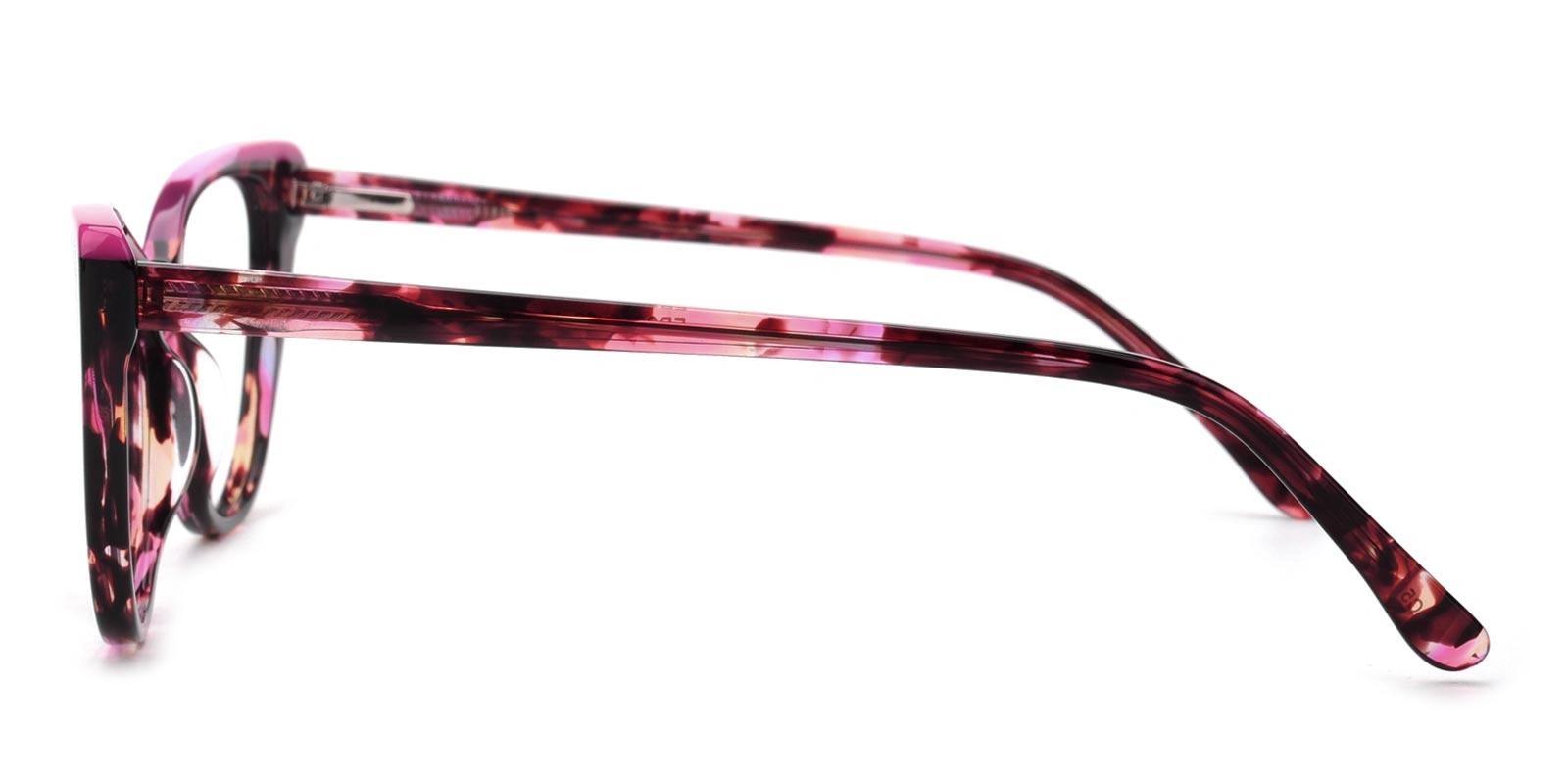 Pluist Purple Acetate Eyeglasses , SpringHinges , UniversalBridgeFit Frames from ABBE Glasses