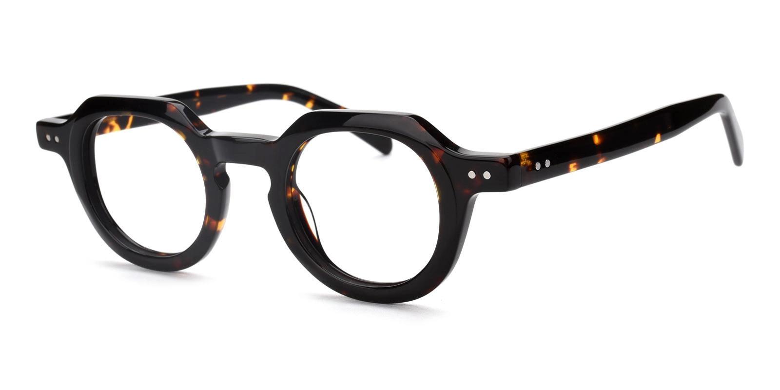 Fielduous Tortoise Acetate Eyeglasses , UniversalBridgeFit Frames from ABBE Glasses