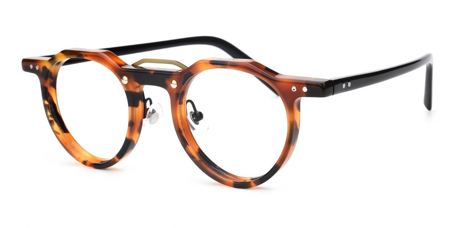 Famivity Tortoise Acetate Eyeglasses , NosePads Frames from ABBE Glasses
