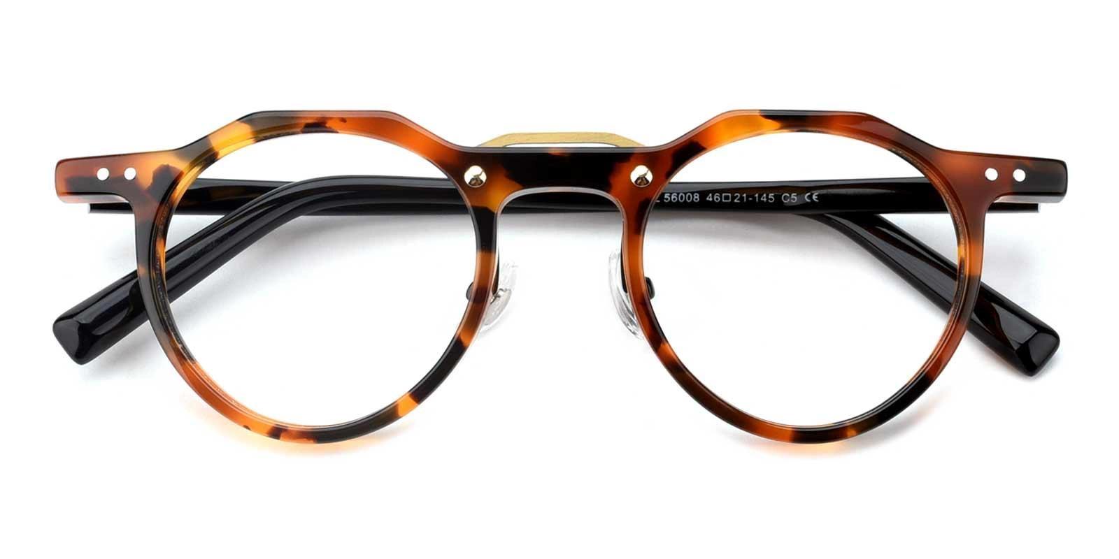 Famivity Tortoise Acetate Eyeglasses , NosePads Frames from ABBE Glasses