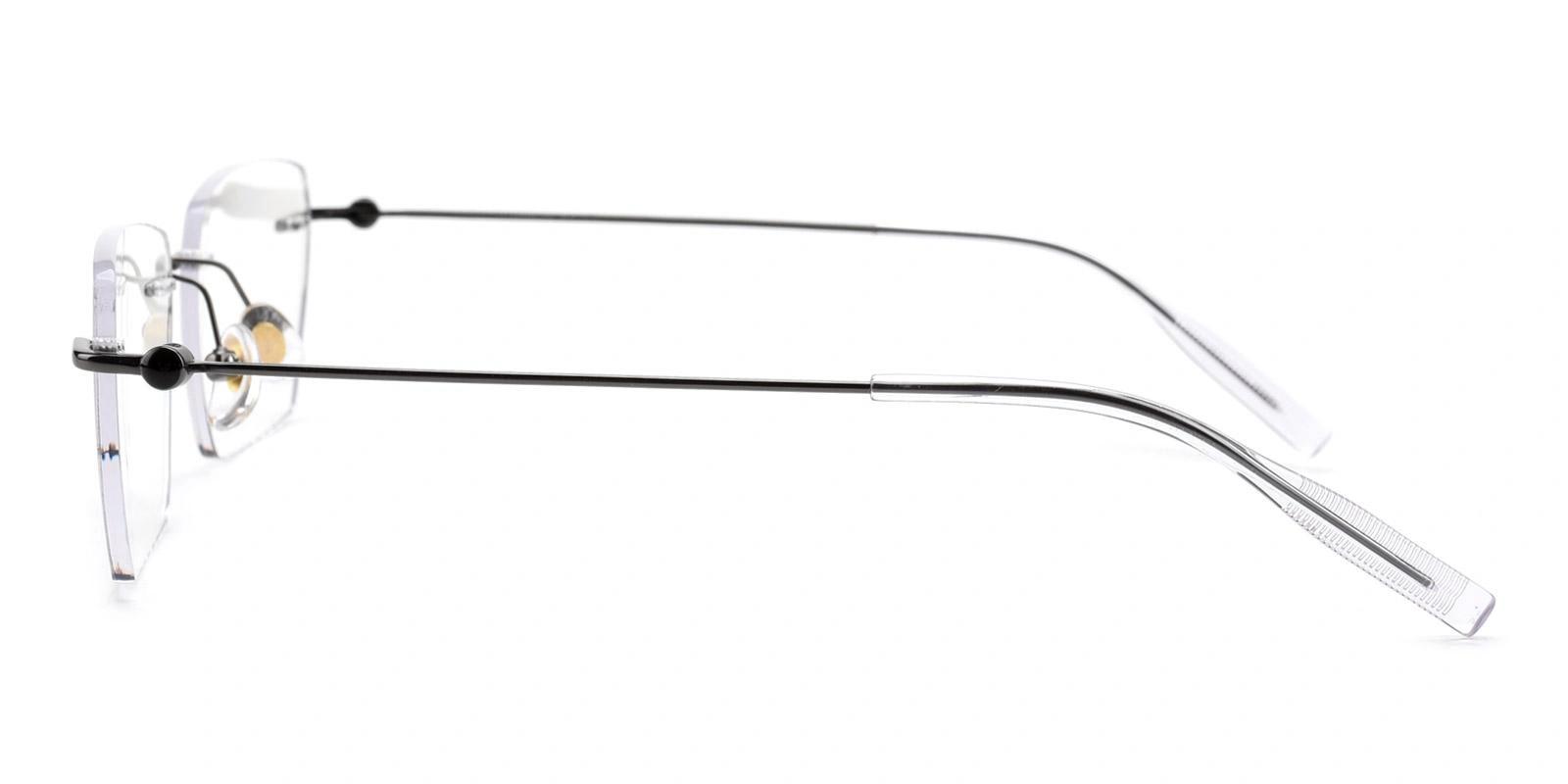 Stepal Gun Titanium Eyeglasses , NosePads Frames from ABBE Glasses