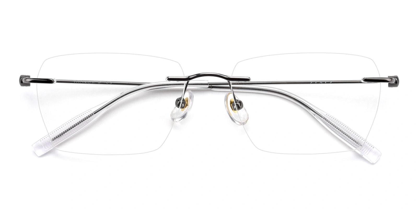 Stepal Gun Titanium Eyeglasses , NosePads Frames from ABBE Glasses