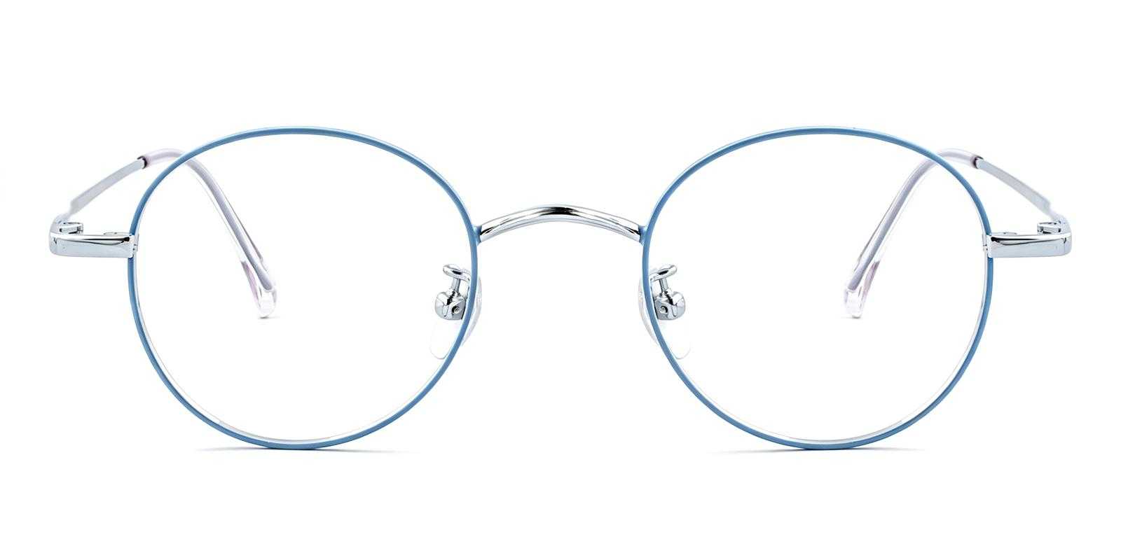 Phobon Blue Titanium Eyeglasses , NosePads Frames from ABBE Glasses