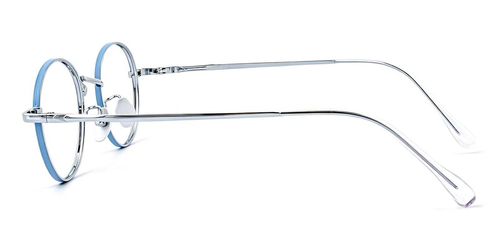 Phobon Blue Titanium Eyeglasses , NosePads Frames from ABBE Glasses