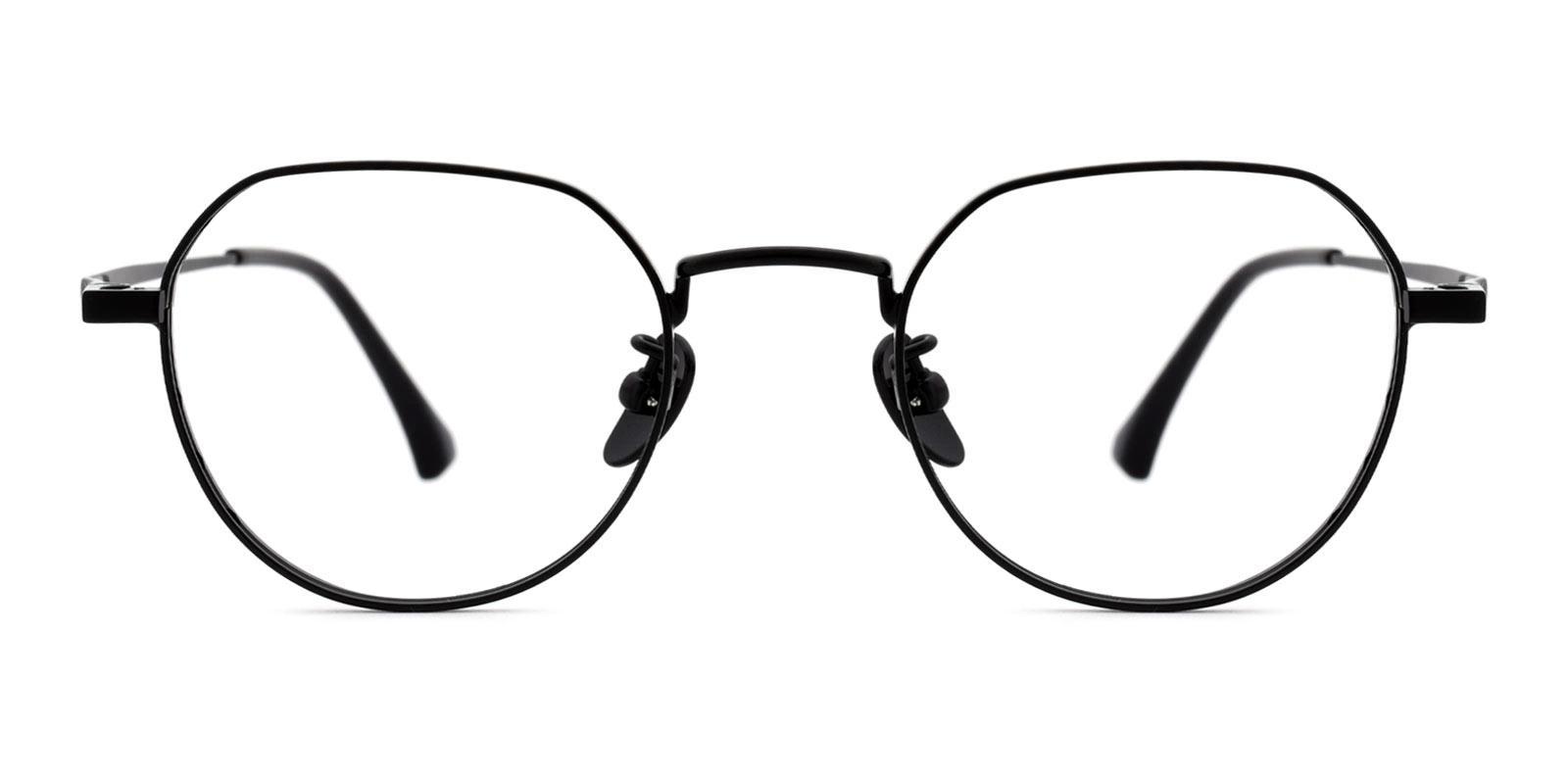Eosly Black Titanium Eyeglasses , NosePads Frames from ABBE Glasses