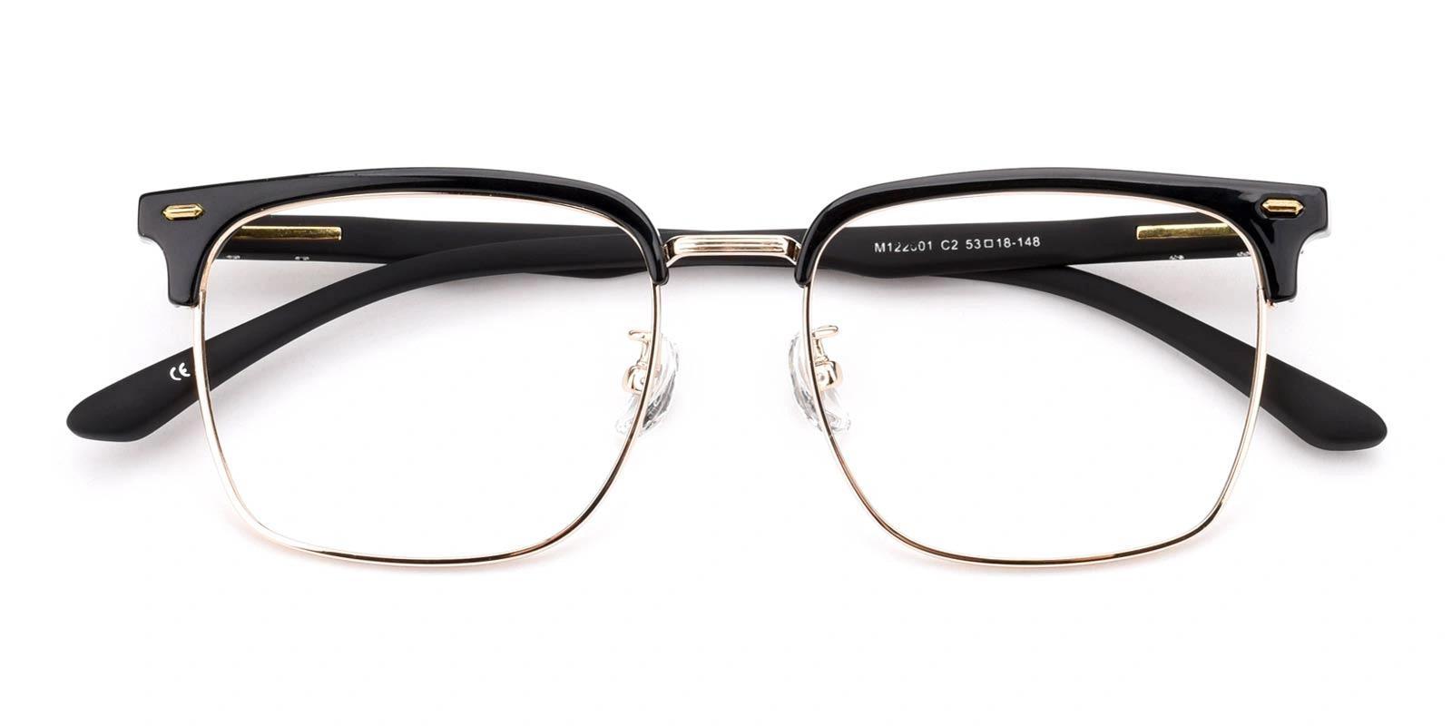 Solet Gold Metal , TR Eyeglasses , NosePads Frames from ABBE Glasses