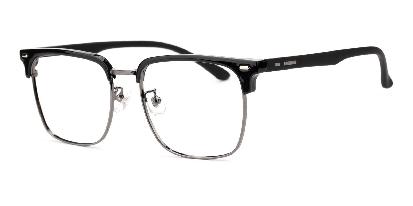 Solet Silver Metal , TR Eyeglasses , NosePads Frames from ABBE Glasses