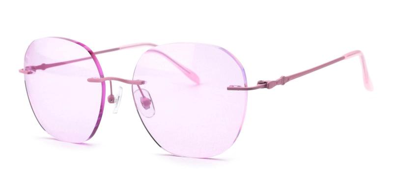 Pink Nugasive - Metal ,Sunglasses
