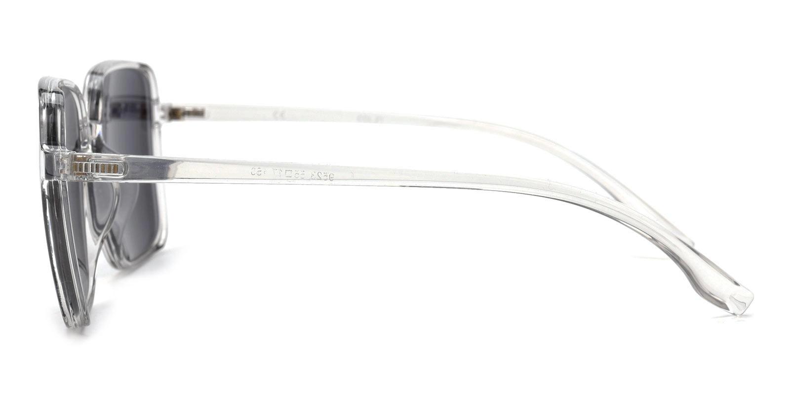 Rapaciade Gray Plastic Lightweight , Sunglasses , UniversalBridgeFit Frames from ABBE Glasses