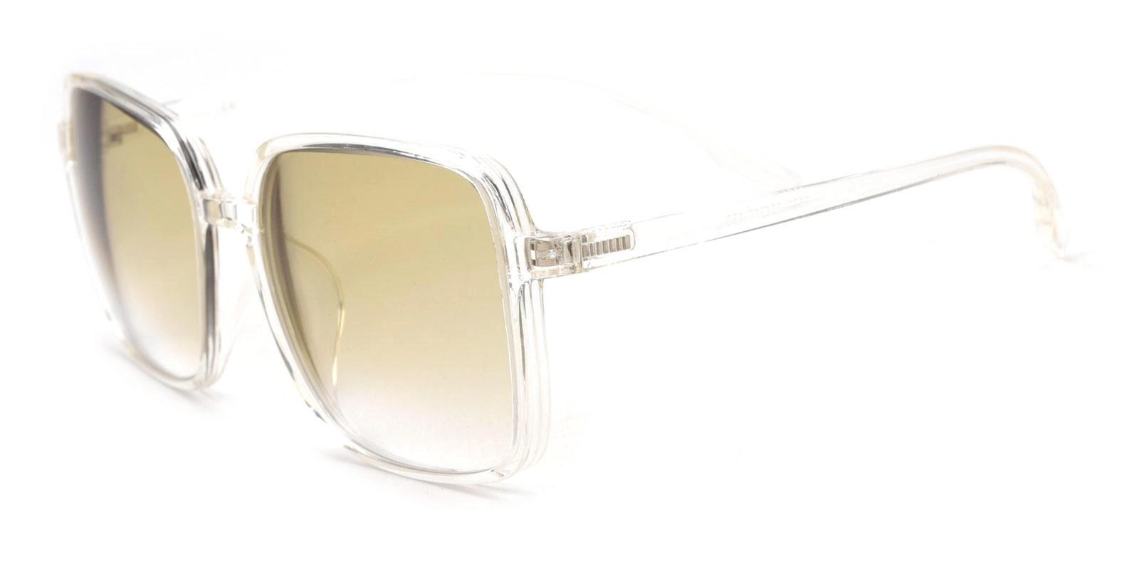 Octosity Fclear Plastic Sunglasses , UniversalBridgeFit , Lightweight Frames from ABBE Glasses