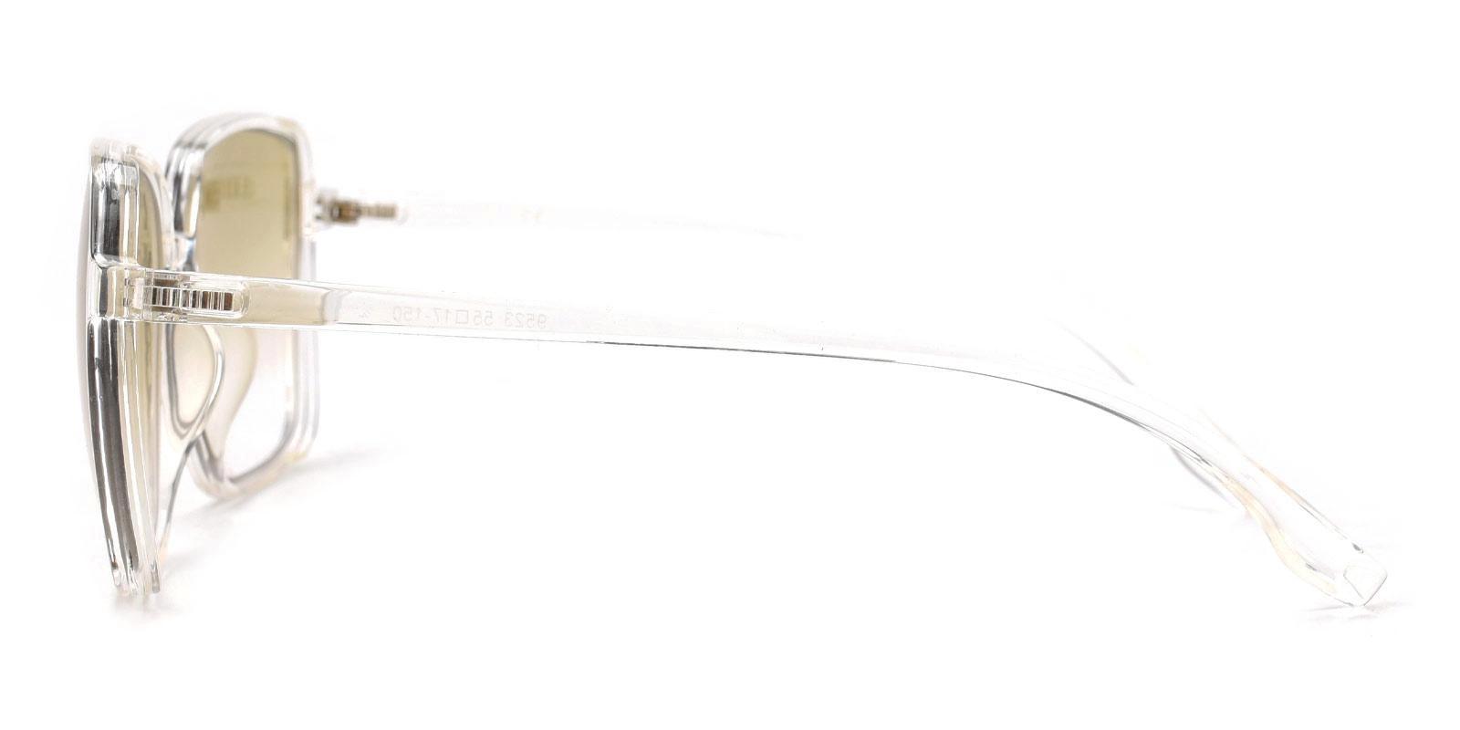 Octosity Fclear Plastic Sunglasses , UniversalBridgeFit , Lightweight Frames from ABBE Glasses