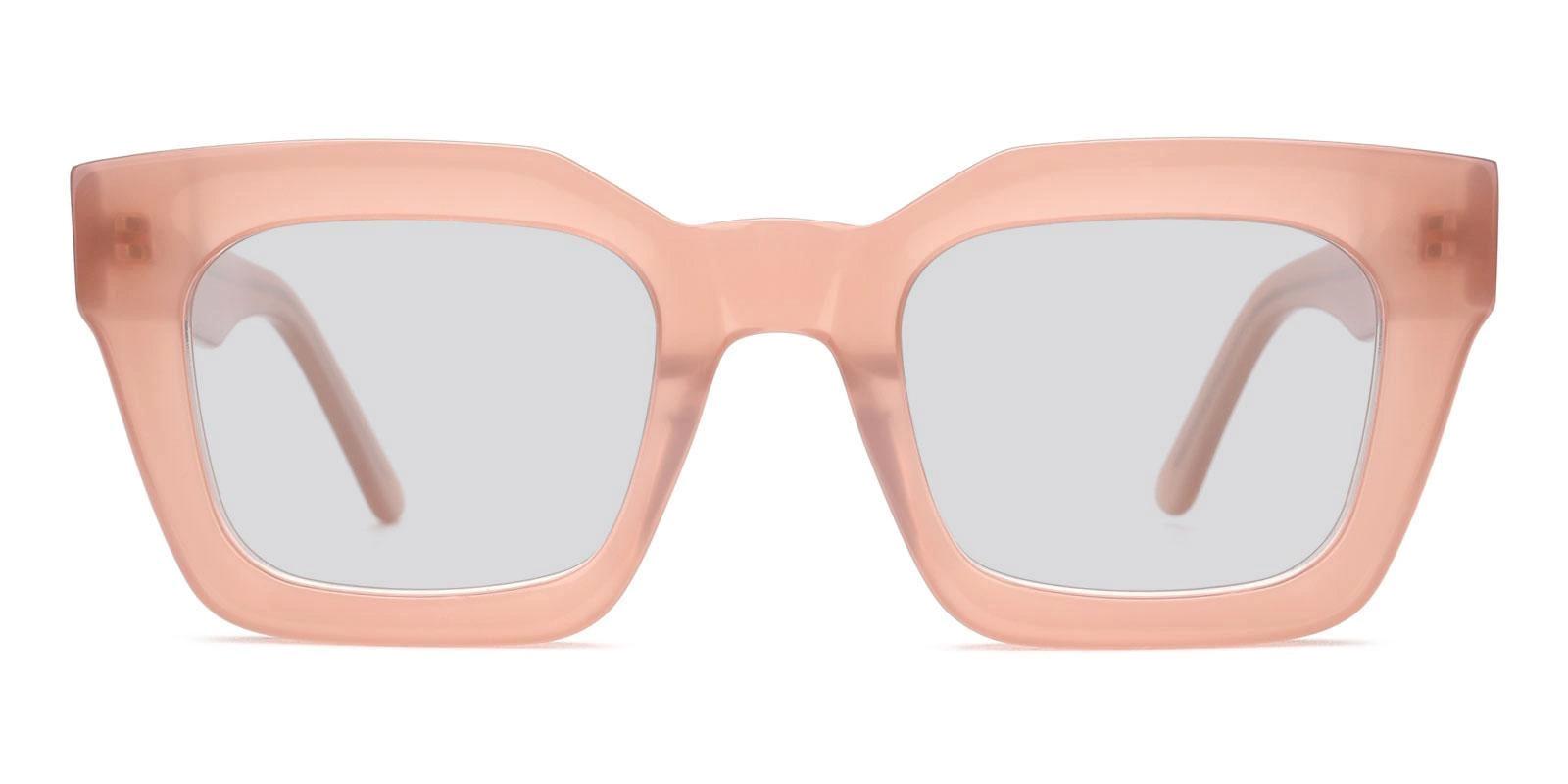 Pagintion Pink Acetate Sunglasses , UniversalBridgeFit Frames from ABBE Glasses