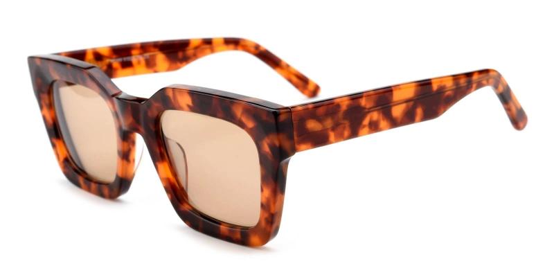 Tortoise Plut - Acetate ,Universal Bridge Fit