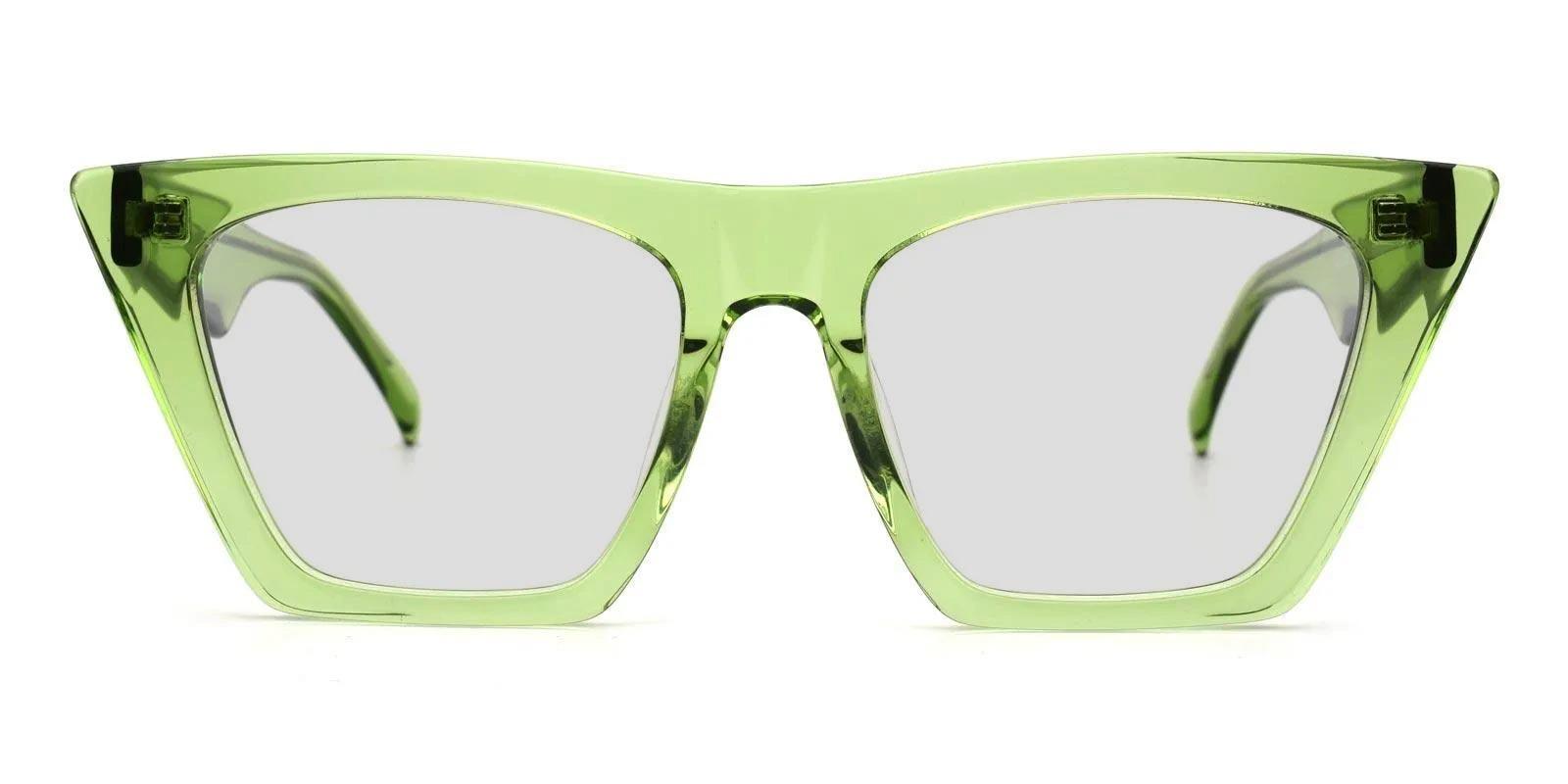 Upature Green Acetate Sunglasses , UniversalBridgeFit Frames from ABBE Glasses