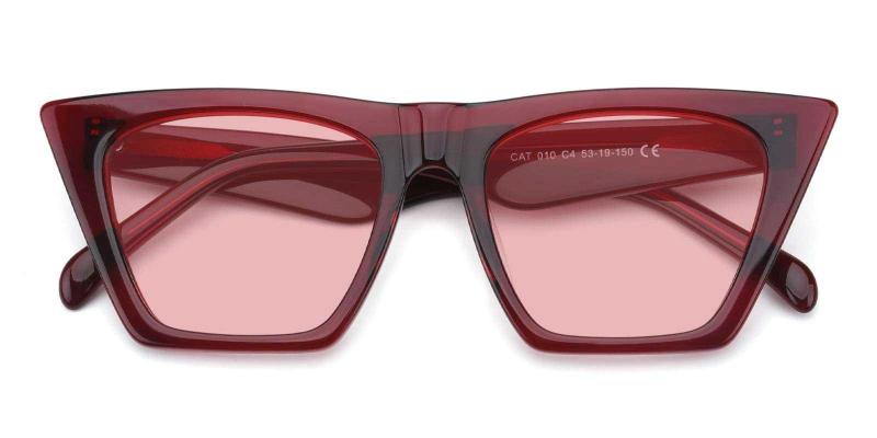 Upature Red  Frames from ABBE Glasses