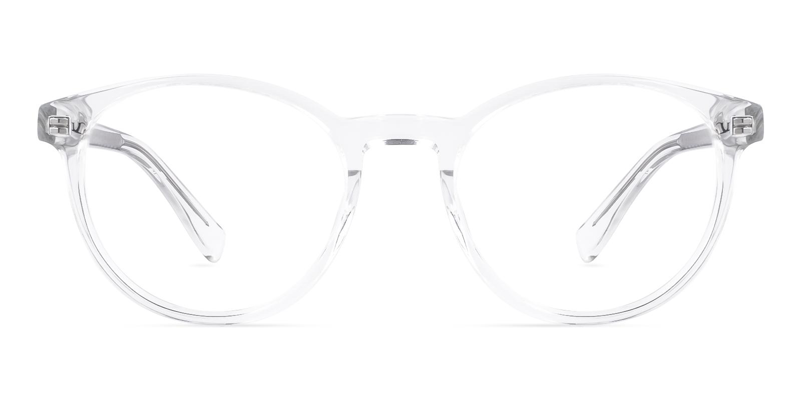 Oron Fclear Acetate Eyeglasses , SpringHinges , UniversalBridgeFit Frames from ABBE Glasses