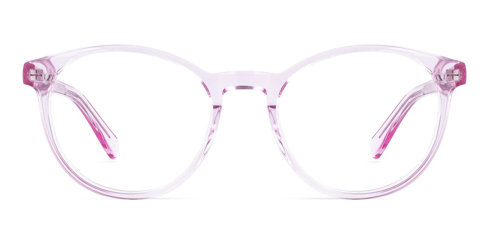 Fascproof Pink Acetate Eyeglasses , SpringHinges , UniversalBridgeFit Frames from ABBE Glasses
