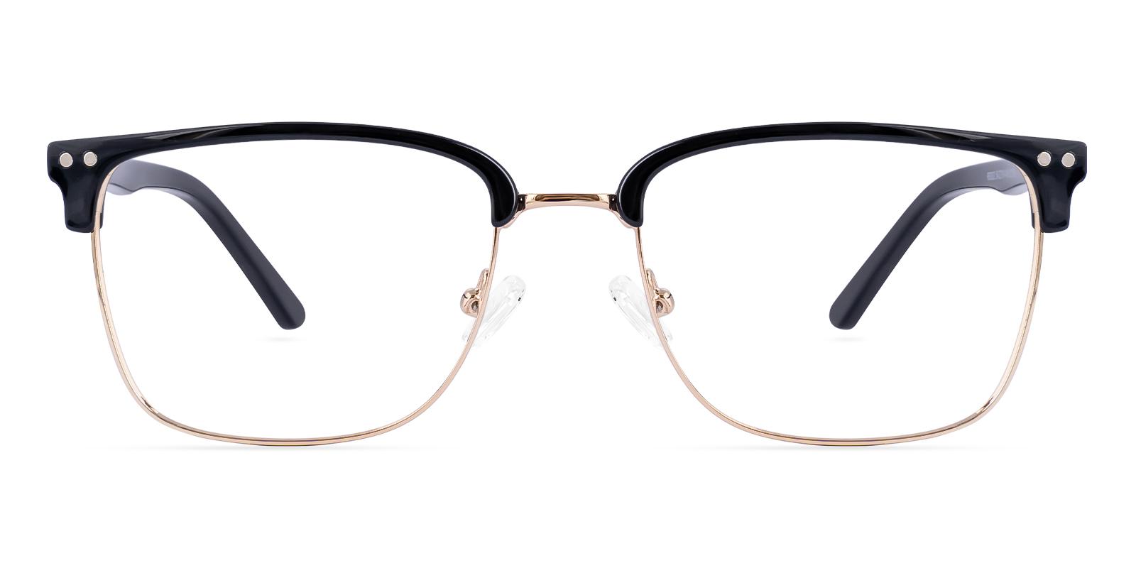 Orexability Black Metal , TR Eyeglasses , NosePads , SpringHinges , clip-on Frames from ABBE Glasses