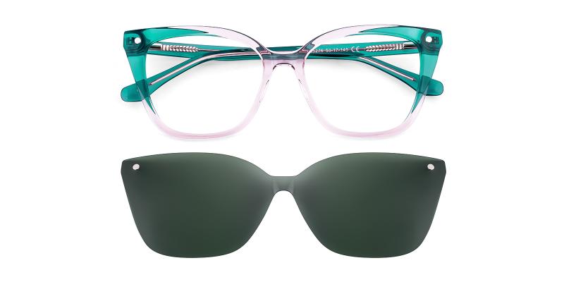 Iquan Green  Frames from ABBE Glasses