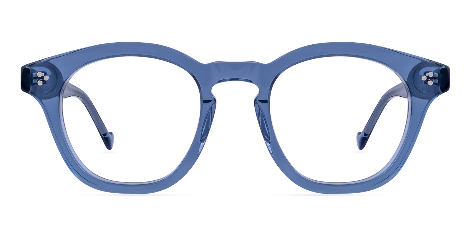 Calature Blue Acetate Eyeglasses , UniversalBridgeFit Frames from ABBE Glasses