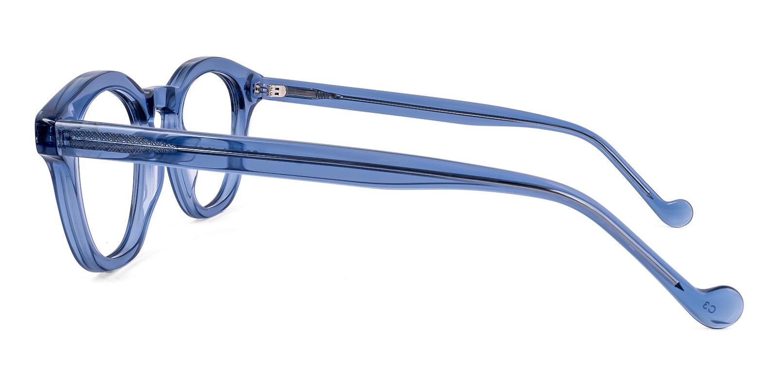 Calature Blue Acetate Eyeglasses , UniversalBridgeFit Frames from ABBE Glasses