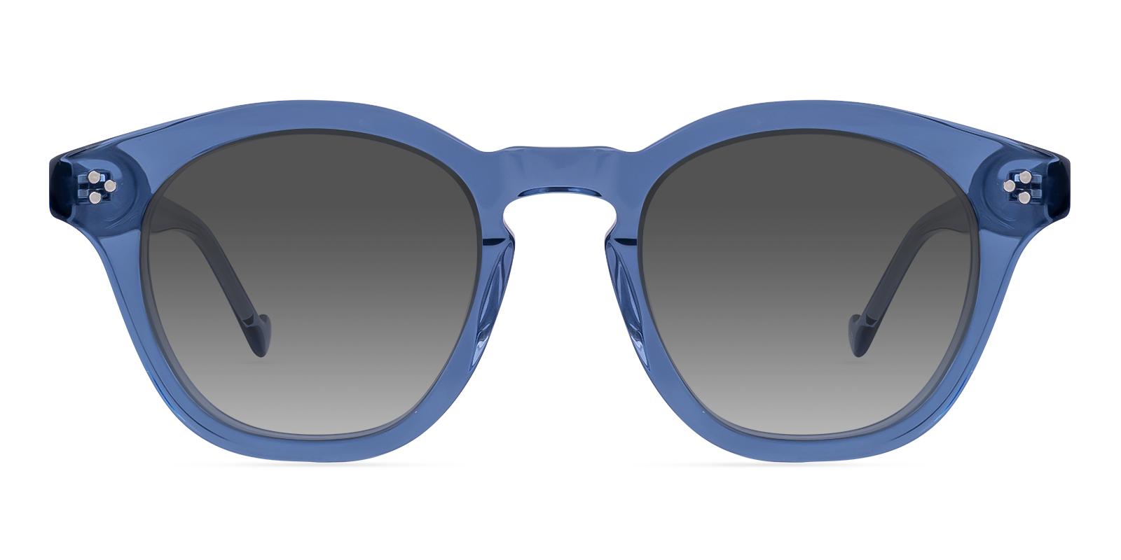 Plagiant Blue Acetate Sunglasses , UniversalBridgeFit Frames from ABBE Glasses