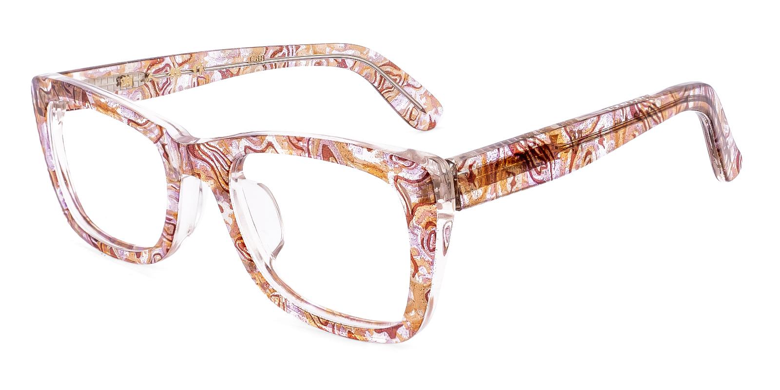 Elseit Pattern Acetate Eyeglasses , UniversalBridgeFit Frames from ABBE Glasses