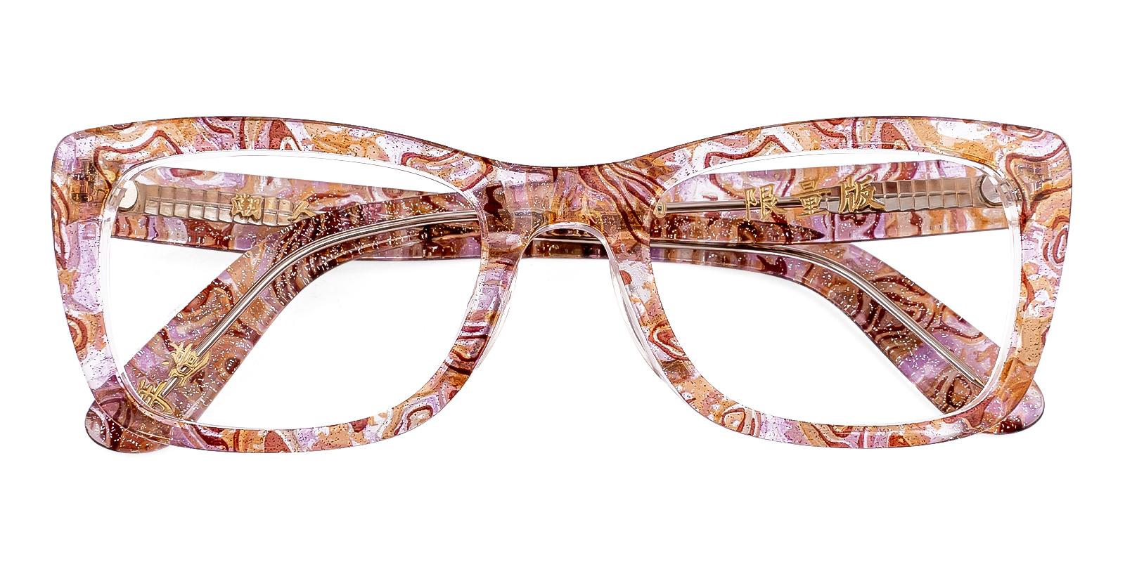 Elseit Pattern Acetate Eyeglasses , UniversalBridgeFit Frames from ABBE Glasses