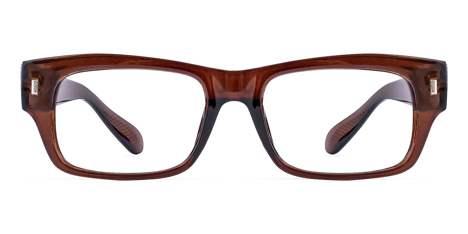 Nextatory Brown Plastic Eyeglasses , UniversalBridgeFit Frames from ABBE Glasses