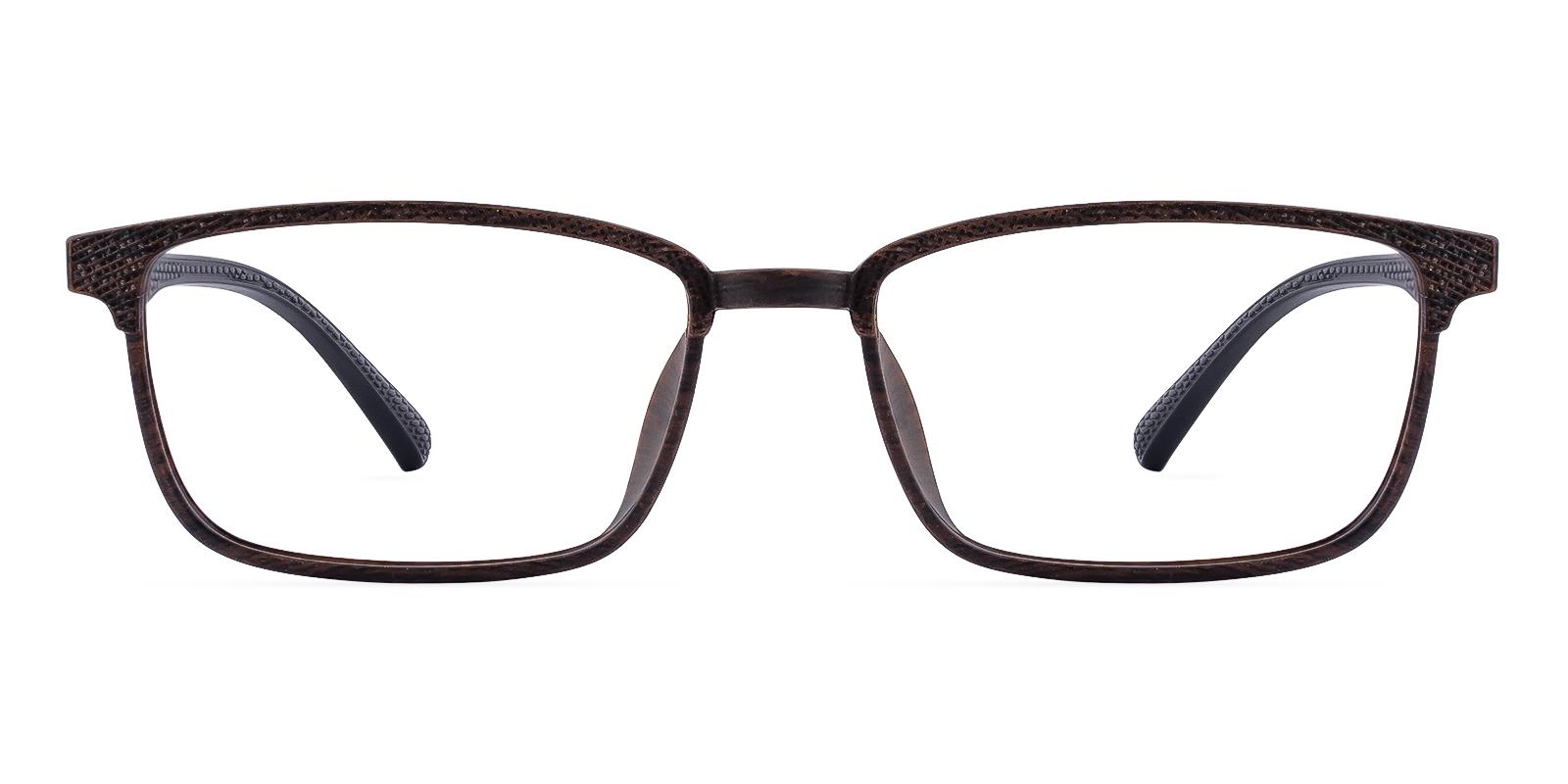 Mercair Brown TR Eyeglasses , UniversalBridgeFit , Lightweight Frames from ABBE Glasses