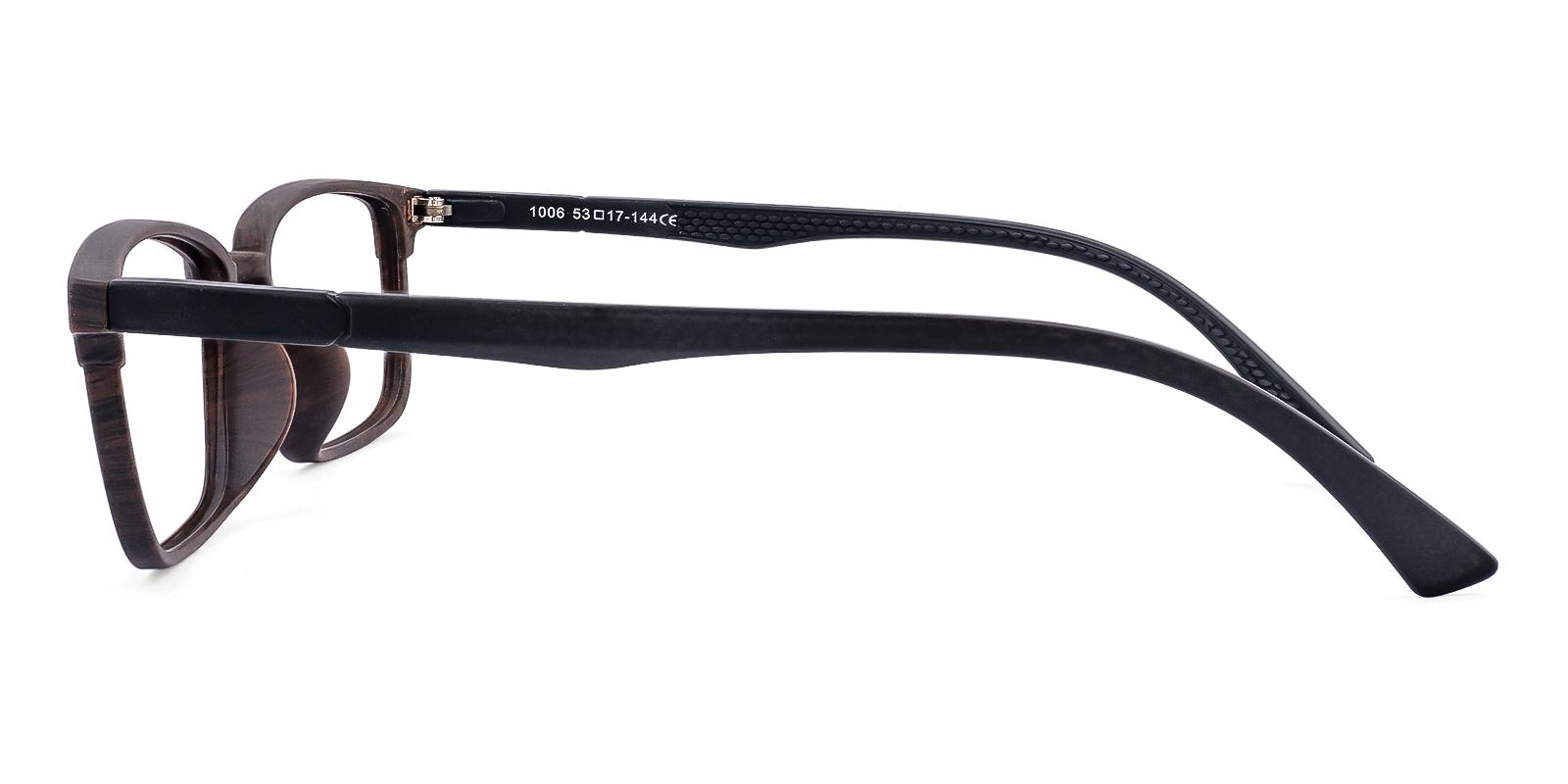 Mercair Brown TR Eyeglasses , UniversalBridgeFit , Lightweight Frames from ABBE Glasses
