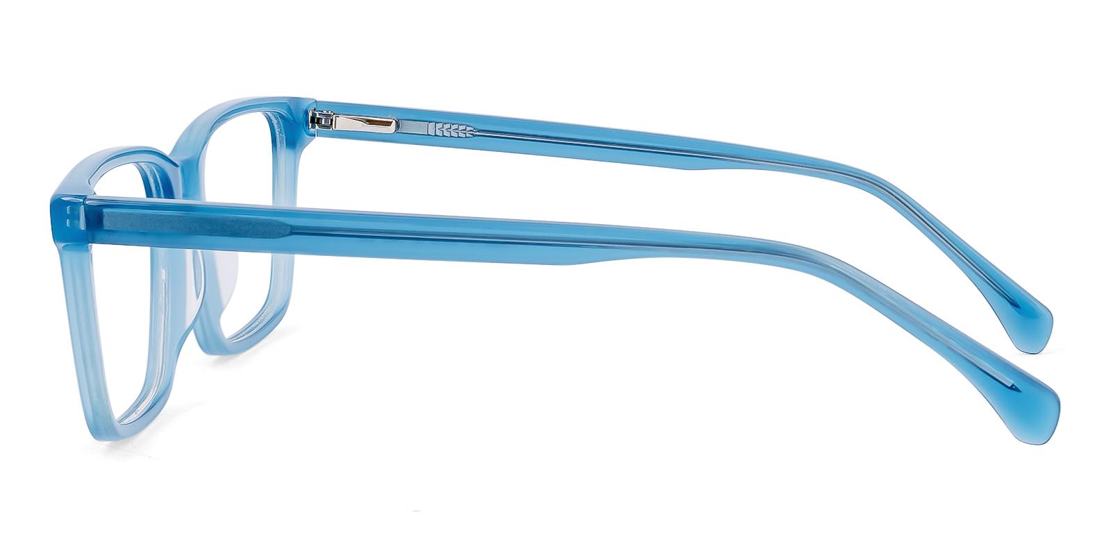 Nextatory Blue Acetate Eyeglasses , SpringHinges , UniversalBridgeFit Frames from ABBE Glasses