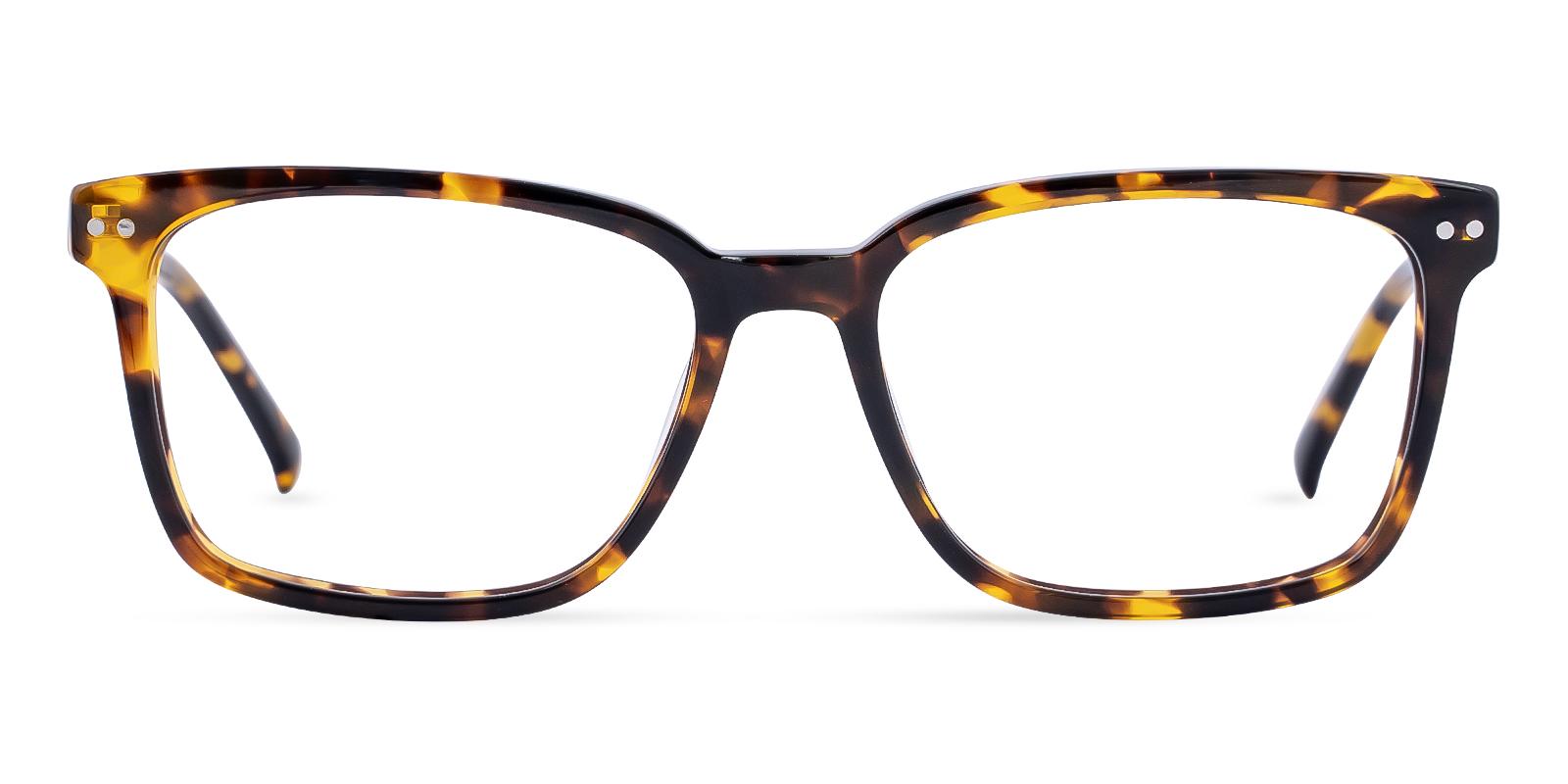 Ledetic Tortoise Acetate Eyeglasses , SpringHinges , UniversalBridgeFit Frames from ABBE Glasses