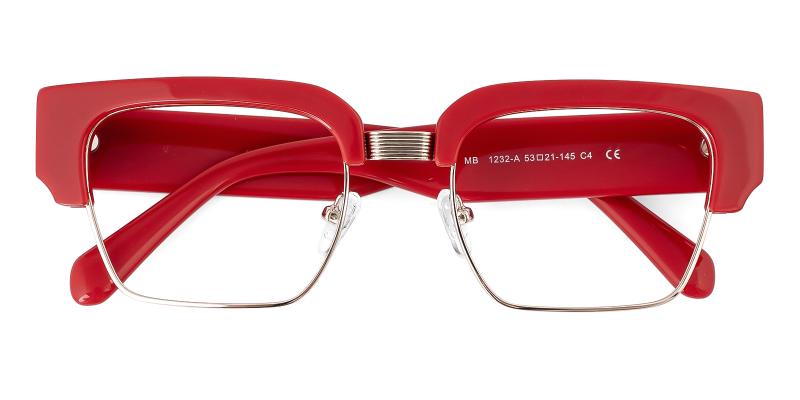 Culp Red  Frames from ABBE Glasses