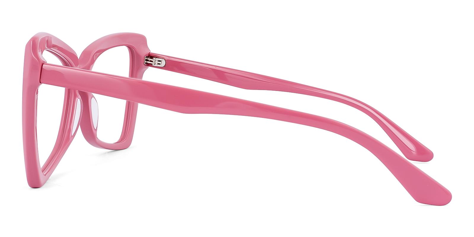 Mesilike Pink Acetate Eyeglasses , UniversalBridgeFit Frames from ABBE Glasses