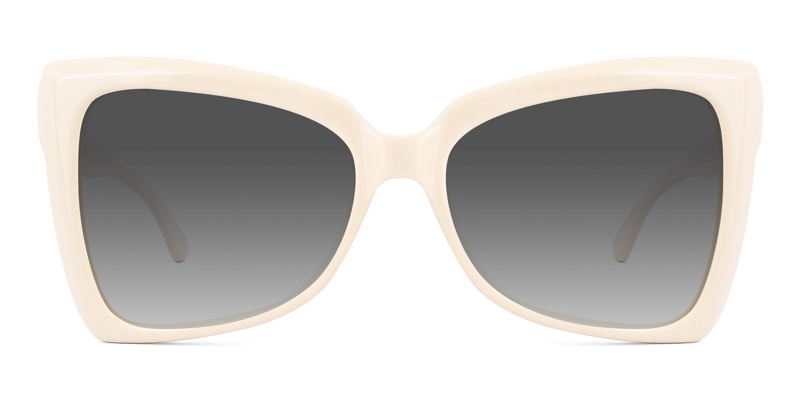 Plethment Cream Acetate Sunglasses , UniversalBridgeFit Frames from ABBE Glasses