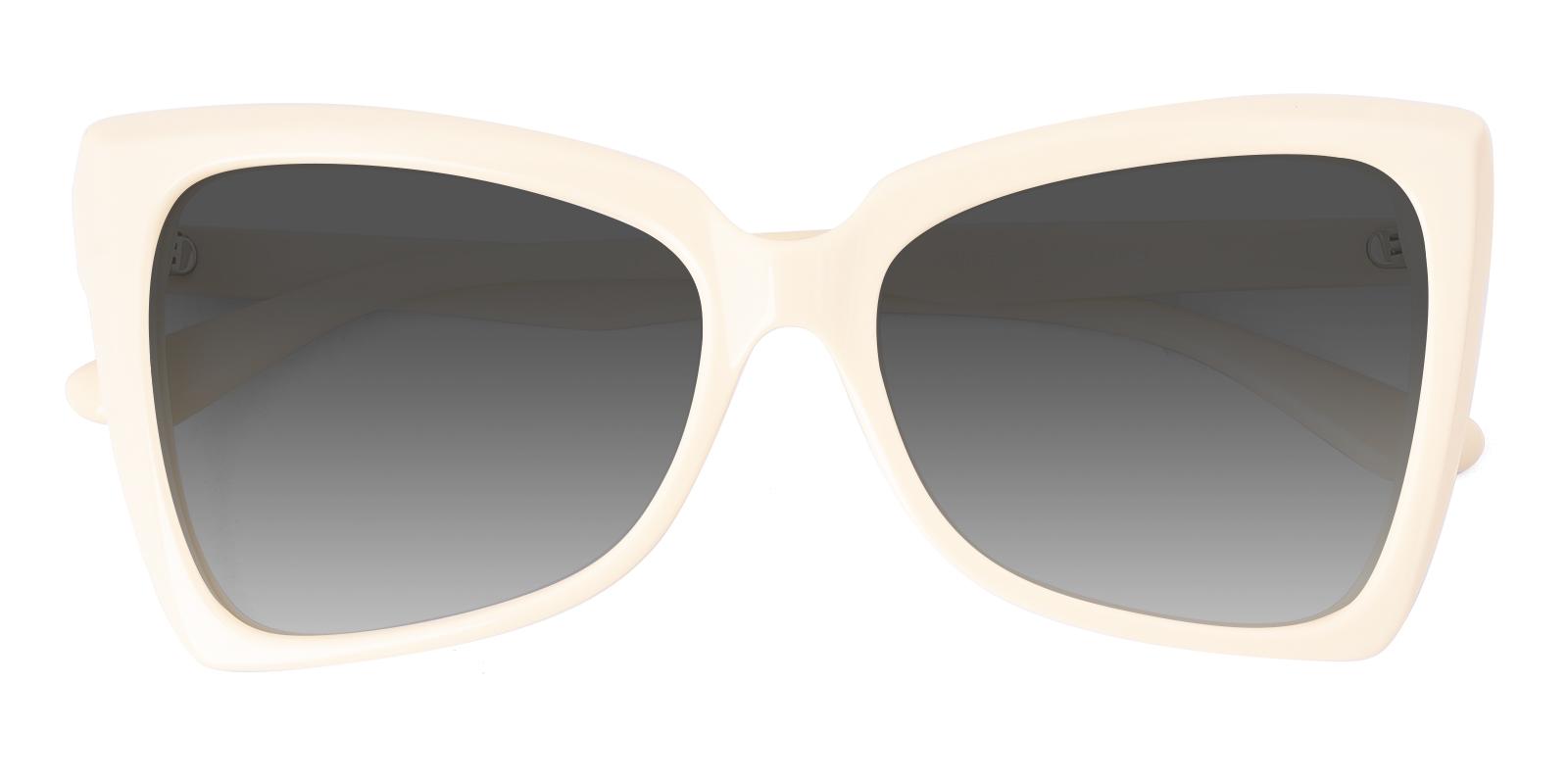 Plethment Cream Acetate Sunglasses , UniversalBridgeFit Frames from ABBE Glasses