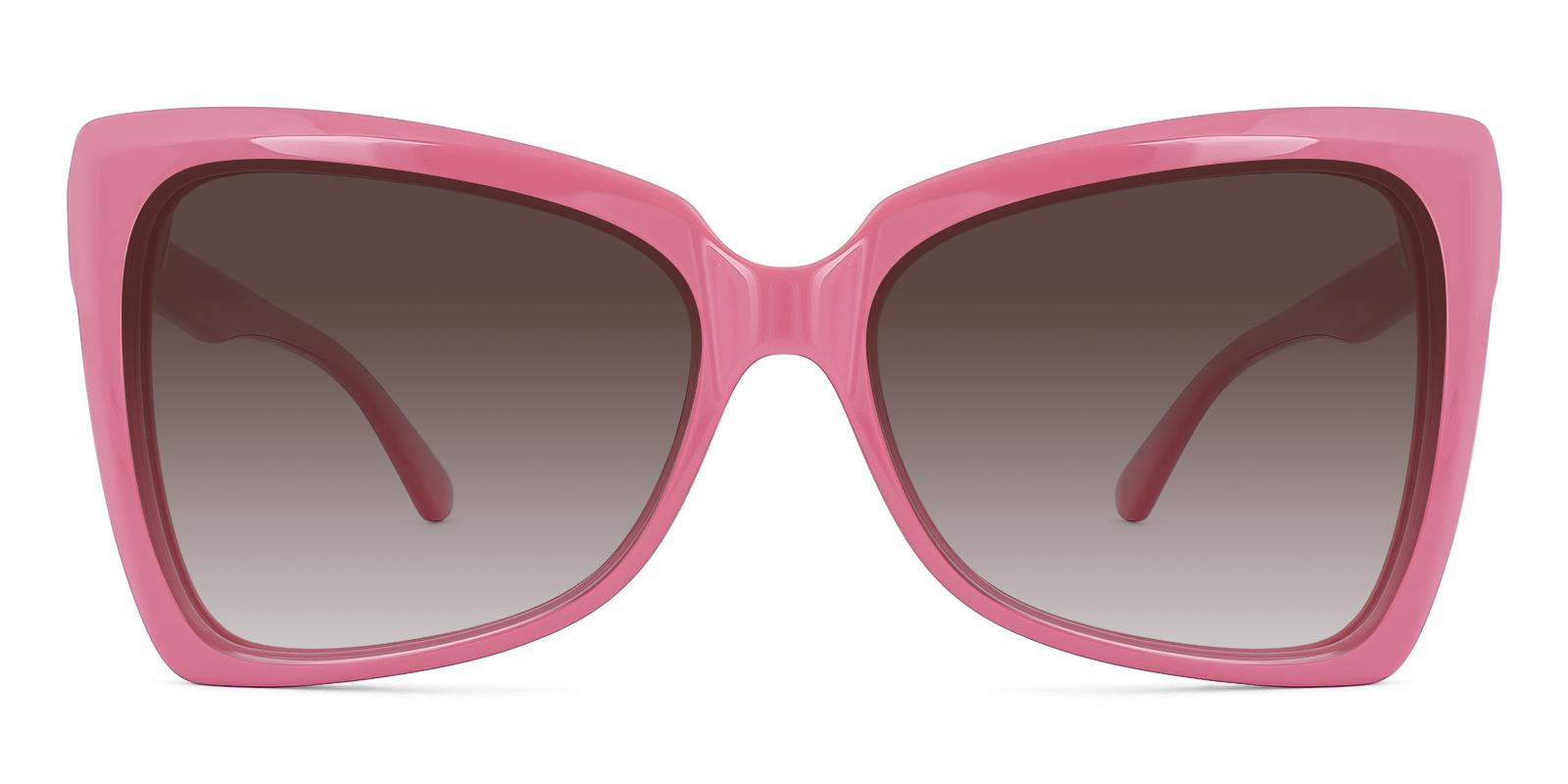 Plethment Pink Acetate Sunglasses , UniversalBridgeFit Frames from ABBE Glasses