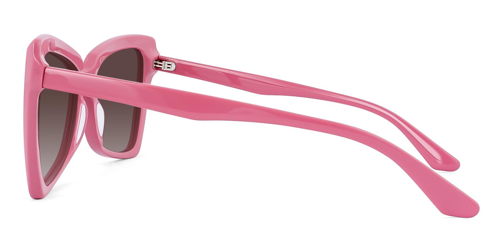 Plethment Pink Acetate Sunglasses , UniversalBridgeFit Frames from ABBE Glasses