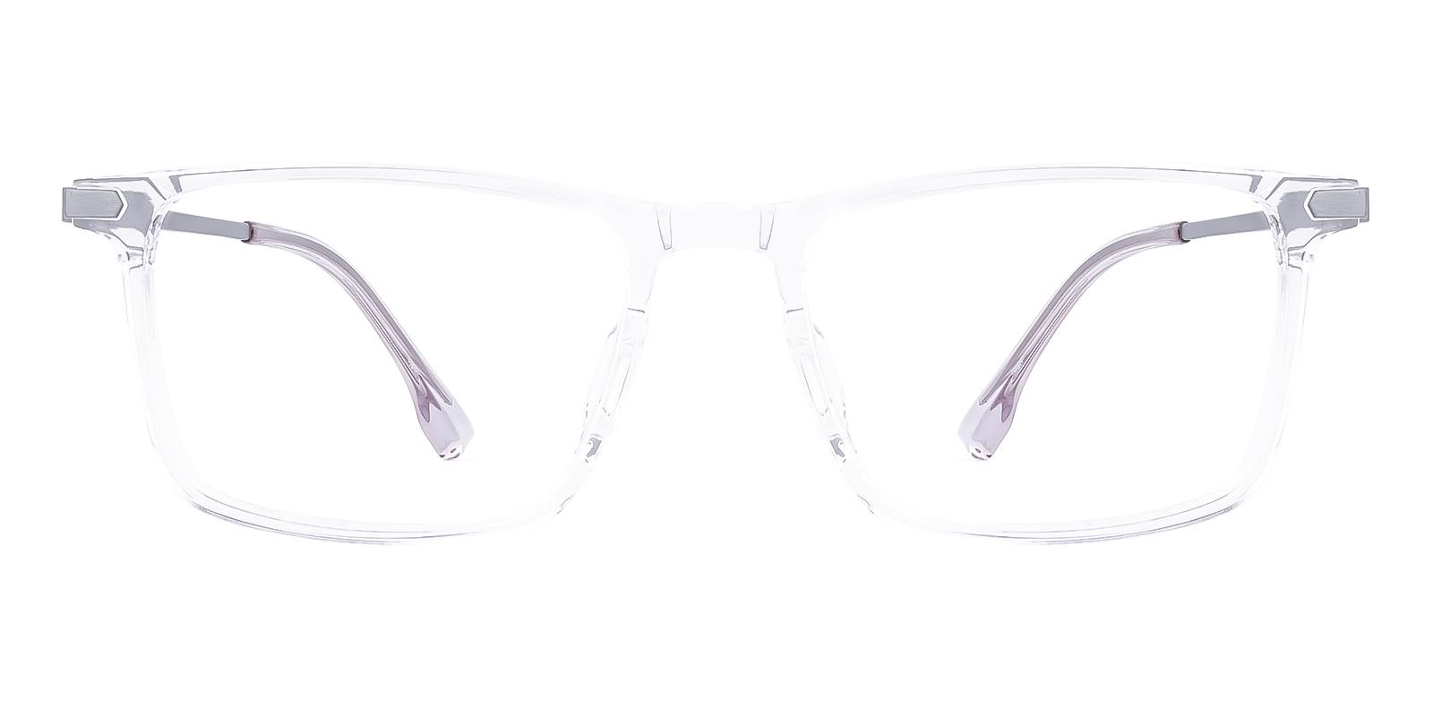 Sheish Fclear Acetate , Titanium Eyeglasses , UniversalBridgeFit Frames from ABBE Glasses