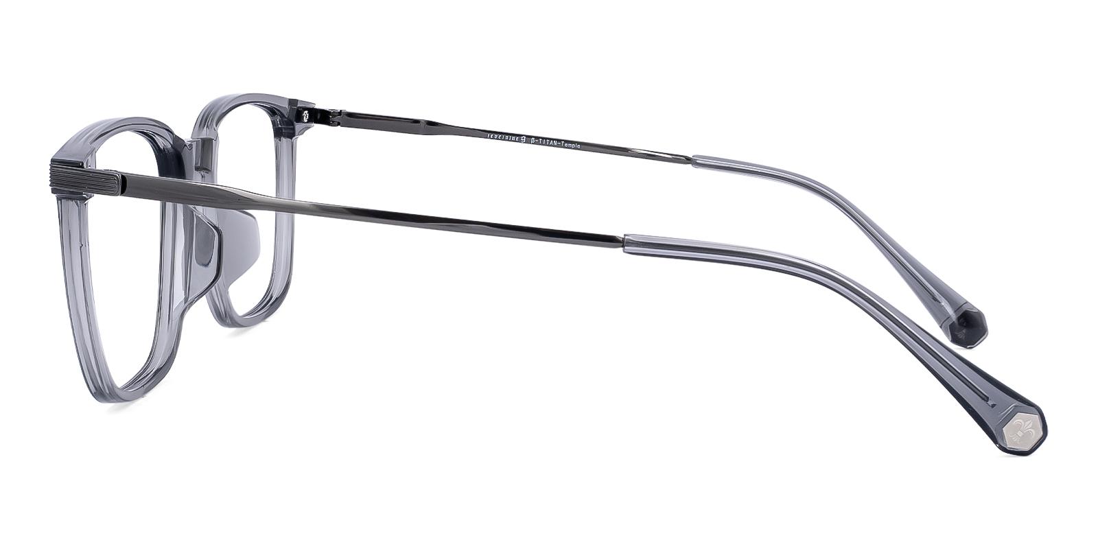 Damask Gray Titanium , TR Eyeglasses , UniversalBridgeFit Frames from ABBE Glasses