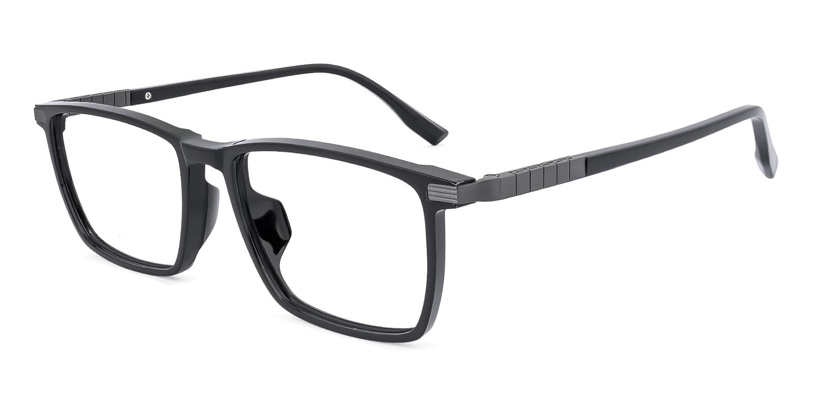 Nightty Black Titanium , TR Eyeglasses , UniversalBridgeFit Frames from ABBE Glasses