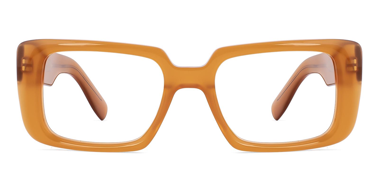 Stateture Brown Acetate Eyeglasses , UniversalBridgeFit Frames from ABBE Glasses