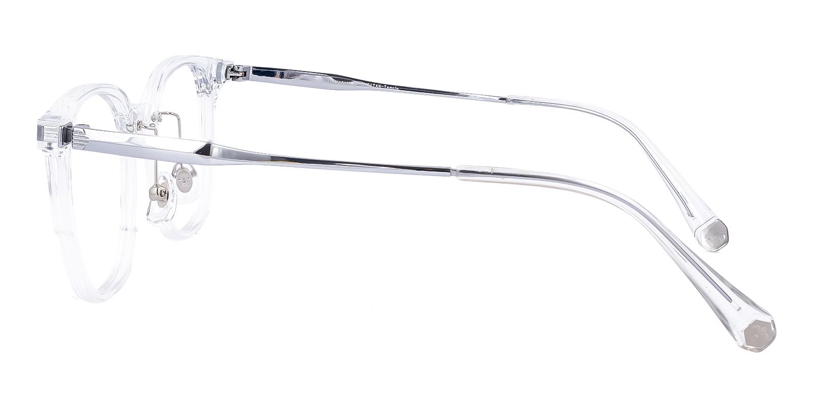 Angsist Translucent Acetate , Titanium Eyeglasses , NosePads Frames from ABBE Glasses