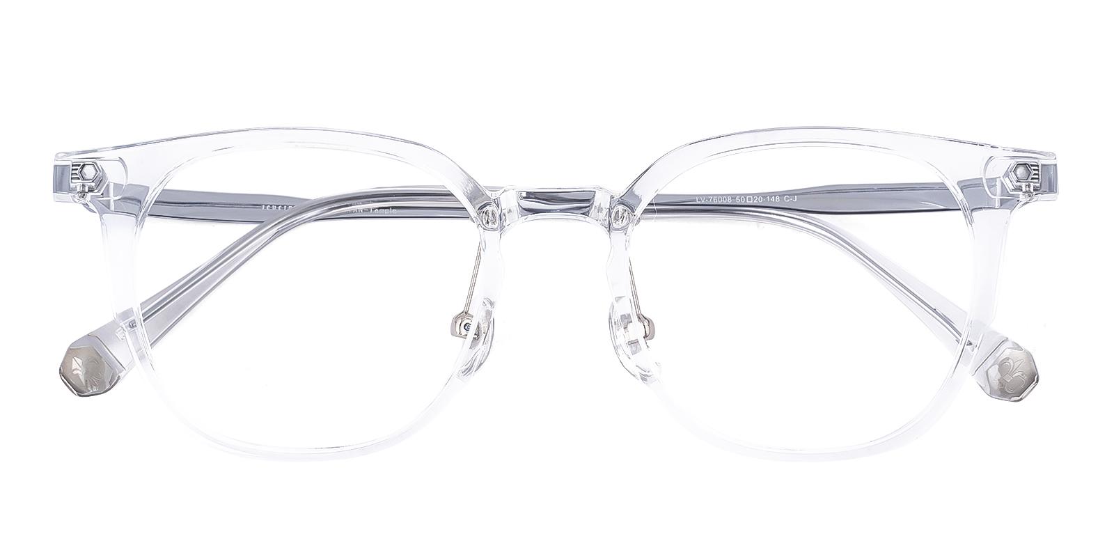 Angsist Translucent Acetate , Titanium Eyeglasses , NosePads Frames from ABBE Glasses