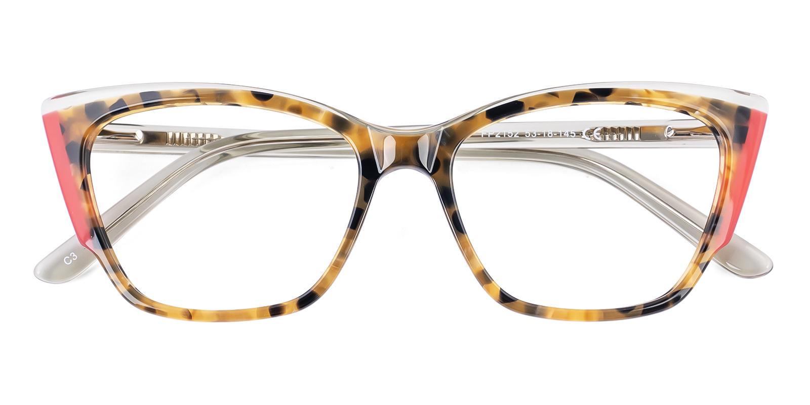 Dekamin Tortoise Acetate Eyeglasses , SpringHinges , UniversalBridgeFit Frames from ABBE Glasses